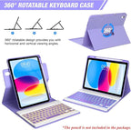 BLUTLOTUS 360 Rotatable Keyboard Case - Image 3