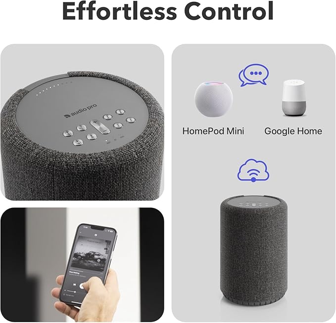 Audio Pro A10 MKII Wireless Multiroom Speaker, WiiM Edition | High Fidelity - Image 6