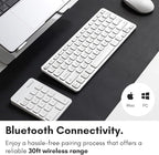 Macally Bluetooth Number Pad for Laptop, MacBook Pro/Air, Windows PC, or - Image 4