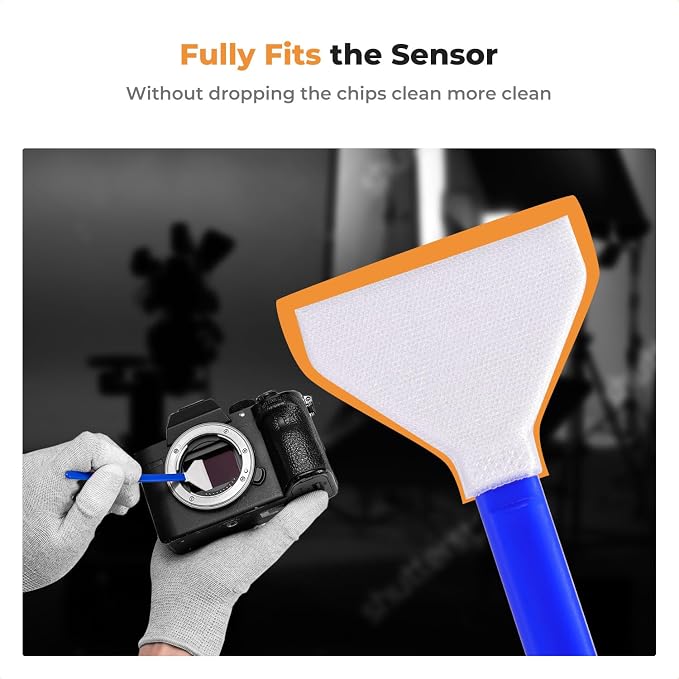 K&F Concept 10 Pack Full-Frame Sensors Cleaning Swabs, DSLR SLR Digital Camera - Image 3