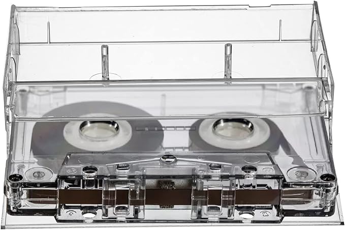 Fasmov 30 Pack Cassette Tape Cases, 4.25" L x 2.75" W x 0.6" H - Image 3