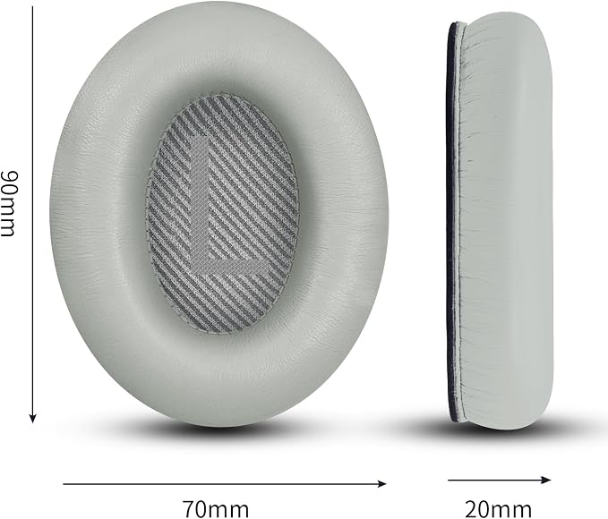Headphones Replacement Ear Pads, Sheepskin Ear Cushions - Image 4