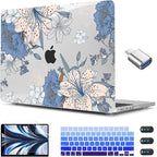 CISSOOK Compatible with MacBook Air 13.6 inch Case 2025 2024 2022 Release A3240 by CISSOOK