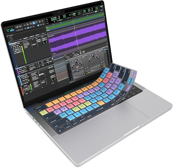 JCPal Avid Pro Tools Shortcut Guide Keyboard Cover by JCPAL