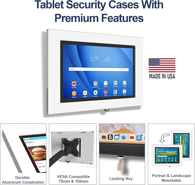 TABcare Locking Anti-Theft Metal Case - Image 3