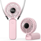 PANERGY Portable Handheld Fan, 5000mAh Rechargeable, 14H Max Cooling Time by PANERGY