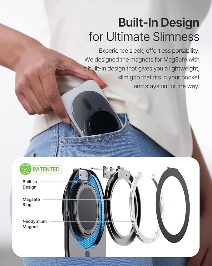 Sinjimoru Phone Grip Stand, Compatible - Image 7