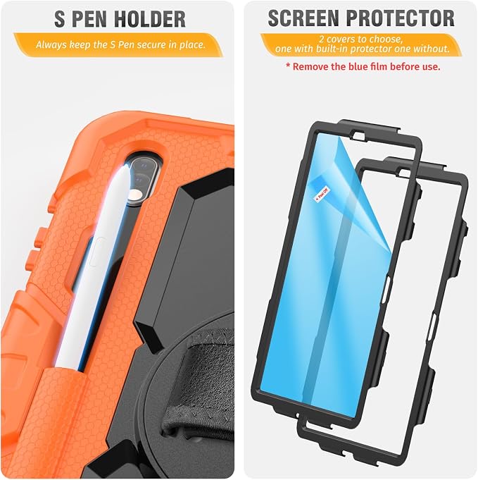 HXCASEAC Case for Samsung Galaxy Tab S7 FE 5G 12.4 inch, Protective - Image 5