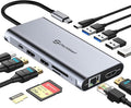 UtechSmart USB C Hub, 3 HDMI Docking Station Triple Display 12 in 1 USB C by UtechSmart