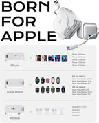 Qi2 Certified 3 in 1 Travel Charger MagSafe Compatible, Upgraded Foldable - Image 4