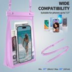 Large Floating Waterproof Phone Pouch, Cell Phone Dry Bag - Image 5
