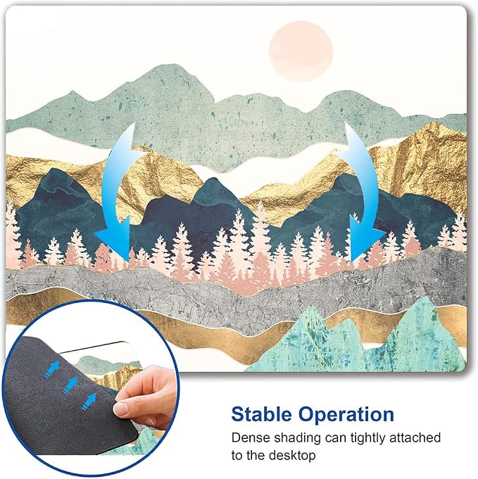 Hokafenle Mountain Abstract Art Mouse Pad - Image 6