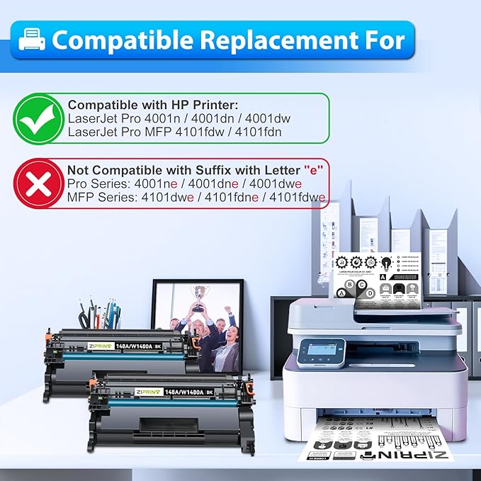 ZIPRINT 148A Toner Cartridge Compatible Replacement - Image 3