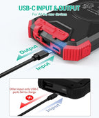 BLAVOR Solar Power Bank 10, Portable Wireless Charger, 20W Fast Charging - Image 4