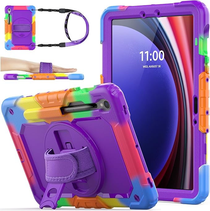 SEYMAC stock Case for Samsung Galaxy Tab S10 FE / S9 / S9 FE 5G Tablet Case by SEYMACstock