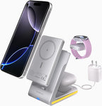 Wireless Charger 5 in 1 Magnetic Charging Station Stand by YouthMemory