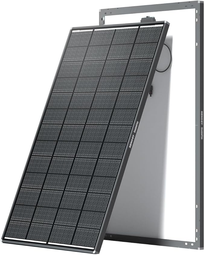 200 Watt Solar Panel, Renogy ShadowFlux 200W Solar Panel Anti-Shading N-Type by RENOGYREGO