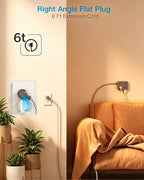 HANYCONY 6 Ft Surge Protector Power Strip - Image 7