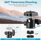 ULANZI TT53 Camera Tripod, 70.8” Travel Tripod - Image 4