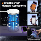 Magnetic for Google Pixel 9 Pro XL Case, Shockproof Slim Translucent Matte - Image 2