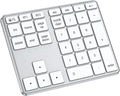 iClever KP10 Bluetooth Number Pad, Dual Device Connection, 34 Keys Ultra-Slim by iClever
