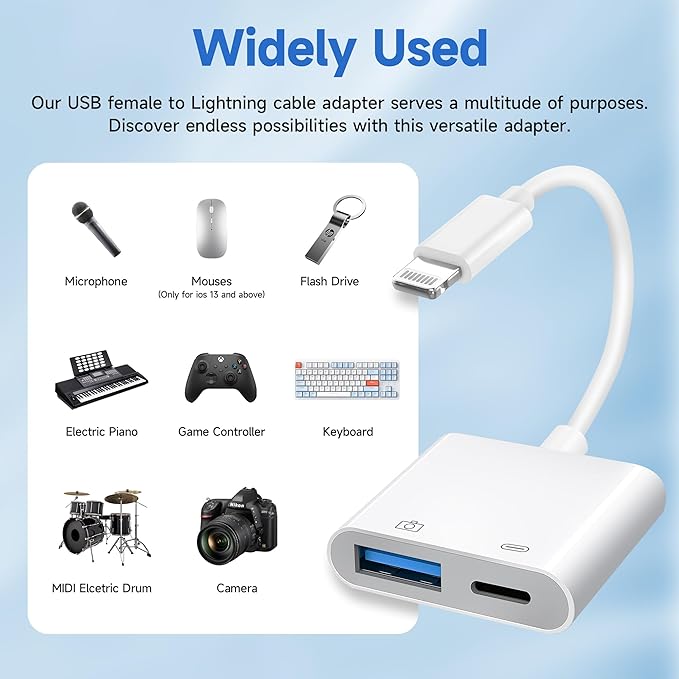 Lightning to USB Camera Adapter - Image 2