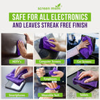 Screen Mom Screen Cleaner Spray and Microfiber Cloth 16oz Screen Cleaner Spray - Image 3
