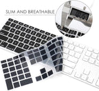 Allinside Black Keyboard Cover for iMac USB Keyboard A1243 MB110LL/B - Image 4