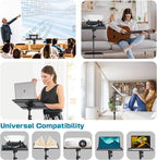 Lusweimi Projector Tripod Stand, 50” Laptop Stand - Image 4