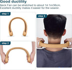 CIVPOWER Neck Fan: Portable Personal Neck Cooling Rechargeable Bladeless Fan - Image 10