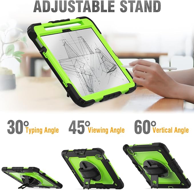 HXCASEAC Case for iPad Air 11 inch, Shockproof Design - Image 5