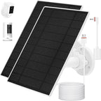 Solar Panel Charger for Ring Stick Up Cam, Stick Up Cam Pro, Ring Spotlight Cam by Unknown