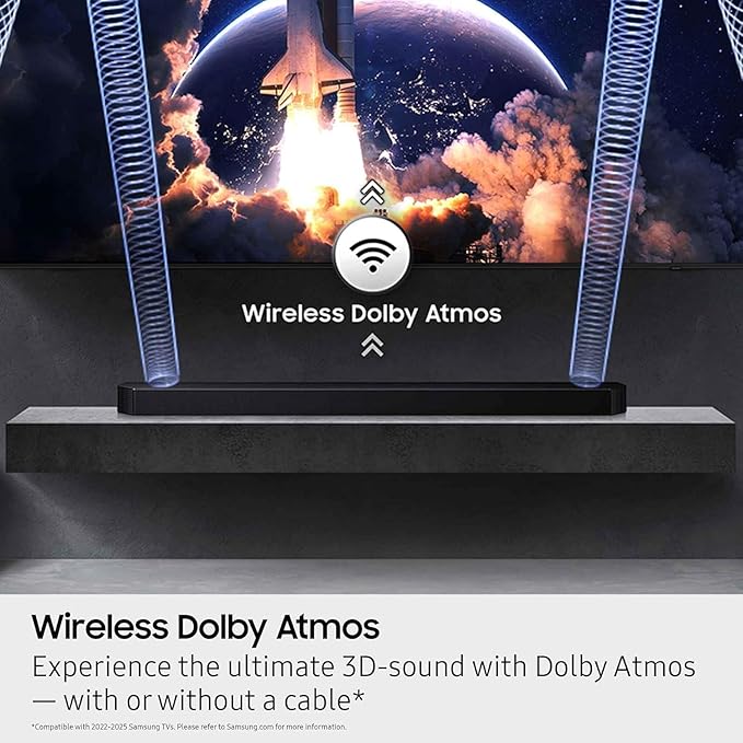 Samsung HW-Q800F Q-Series 5.1.2ch Soundbar w/Wireless Subwoofer, Dolby Atmos - Image 5