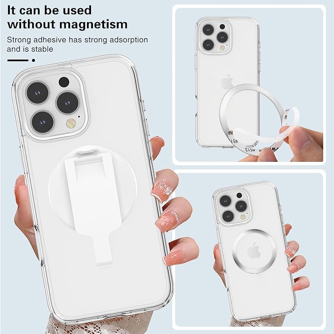 BAISRKE Magnetic Belt Clip Phone Holder, Strong Magnetic Waist Clip Compatible - Image 2