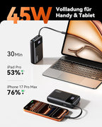 INIU 20000mAh Power Bank, Small 45W PD Fast Charging Portable Charger - Image 2