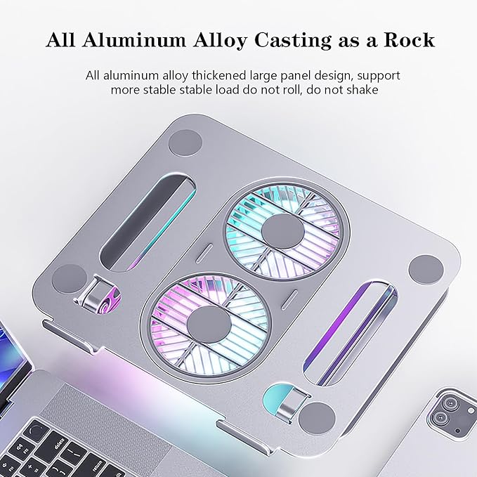 Adjustable Laptop Stand Laptop Cooling Pad - Image 6