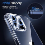 UniqueMe for 3 Pack iPhone 15 Pro/iPhone 15 Pro Max Camera Lens Protector - Image 7