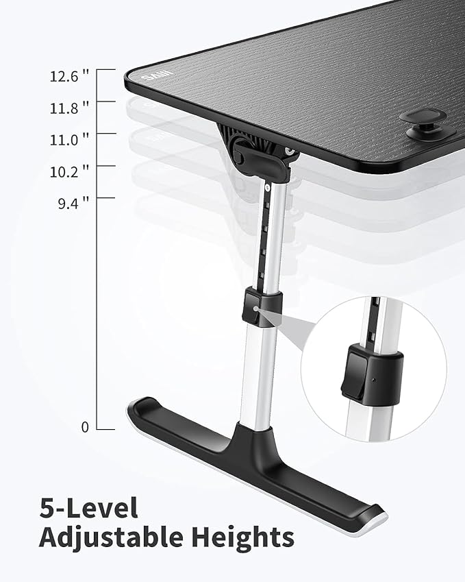 SAIJI Height & Angle Adjustable Laptop Stand - Image 7