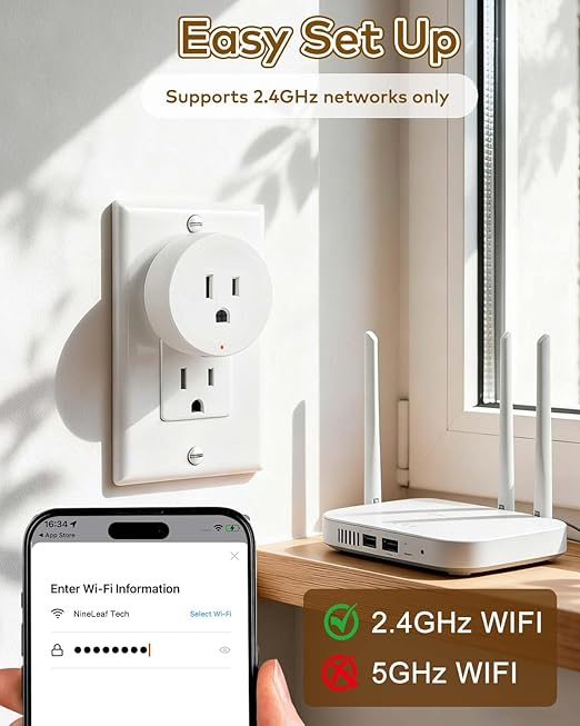 NineLeaf Smart Plug, WiFi Smart Plugs Work - Image 9