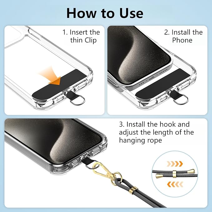 Crossbody Phone Lanyard Strap - Image 4