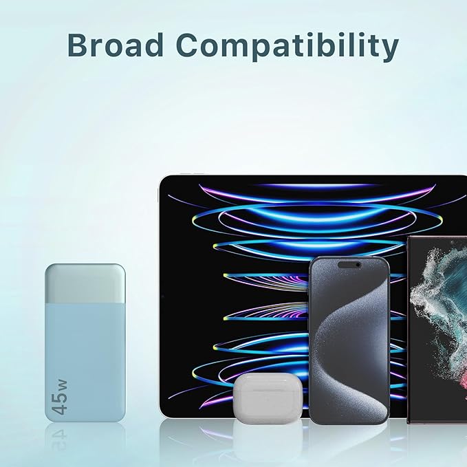 NOBIS Portable Charger, 20000mAh Power Bank, 45W Power Bank Fast Charging - Image 7