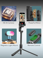 Auto Face Tracking Tripod 360 Rotation w/Stand, Selfie Stick Tripod - Image 5