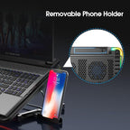 AIMIUZI Laptop Cooling Pad, Gaming Laptop Cooler - Image 7