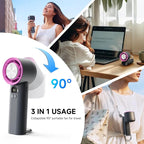 15000RPM 24H Max Cooling Time Highly Speed Hand Fan, Collapsible Mini Small - Image 6