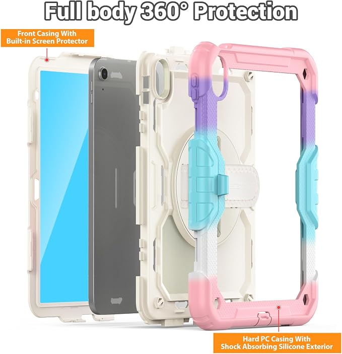 SEYMAC Case for iPad 11th/10th Generation 2025/2022, Sturdy Heavy Duty - Image 5