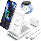 NANAMI Wireless Charger for Google - 3 in 1 Wireless Charging Station Fast by NANAMI