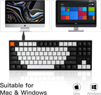 Keychron C1 Wired Mechanical Keyboard TKL, RGB Backlit - Image 3