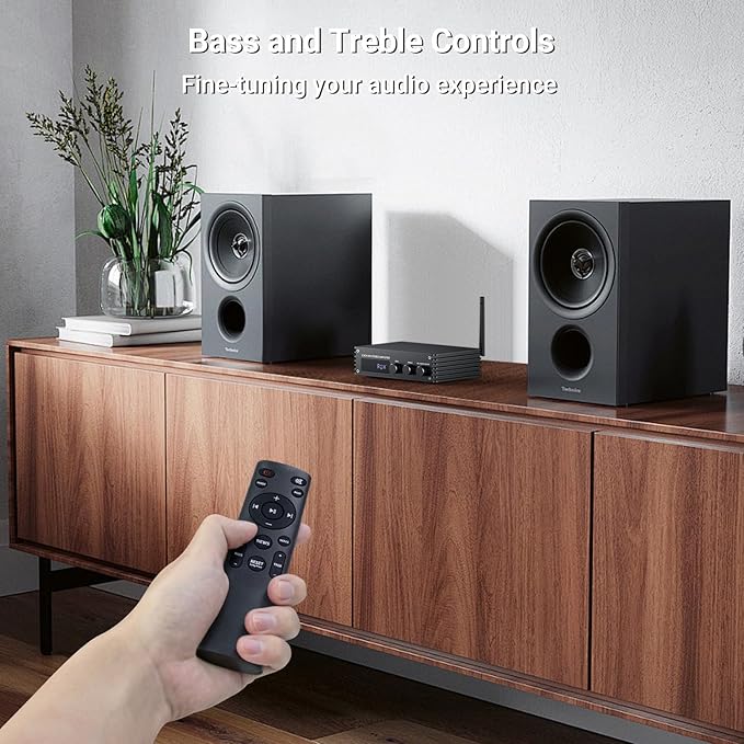 Inwa Bluetooth Audio Stereo Amplifier, 200W Dual Channel Mini Hi-Fi Stereo - Image 5