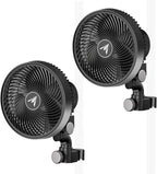 AC Infinity CLOUDRAY S6 2-Pack, Grow Tent Clip Fan 6” by ACInfinity