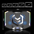 ICE COOREL Gaming Laptop Cooling Pad 15-17.3 Inch, Laptop Fan - Image 3